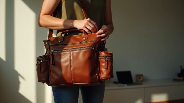 Profitez d'un sac bandoulière femme avec multiples poches